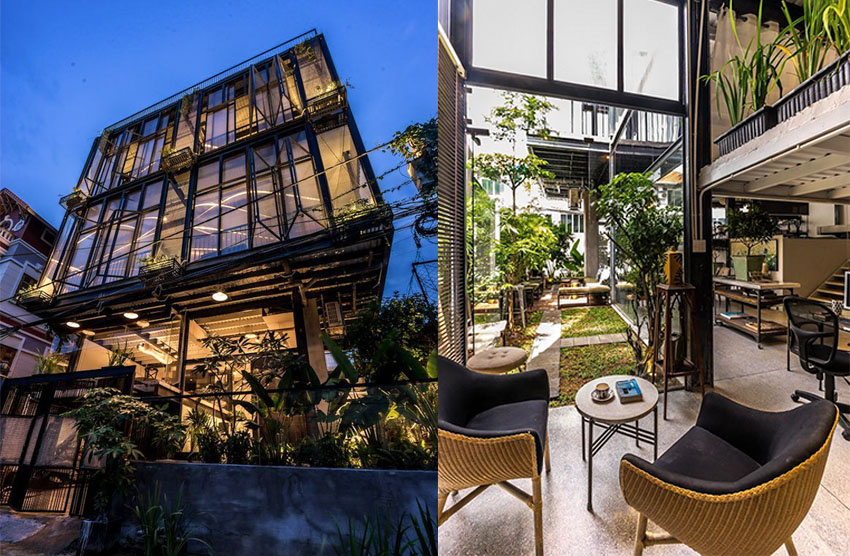 Serene House – Ngôi nhà cấu trúc hiện đại từ thép ở Thảo Điền