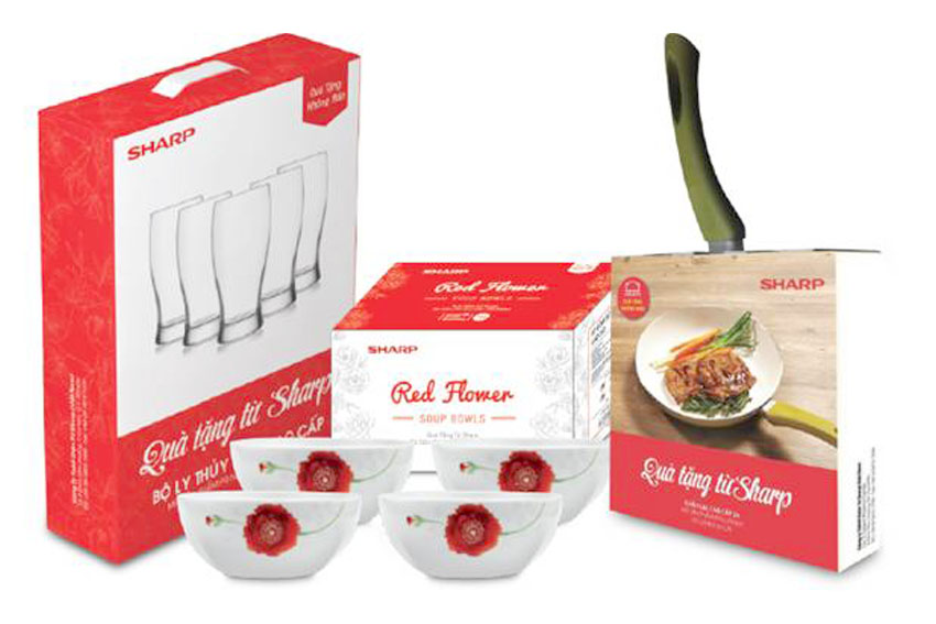 Chương trình “Ngày tết sum vầy – Nhận quà mê say” của thương hiệu Sharp