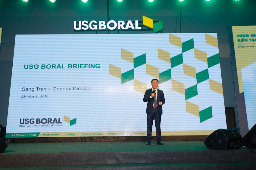 USG Boral giới thiệu các giải pháp vật liệu nhẹ đột phá cho ngành xây dựng hiện đại