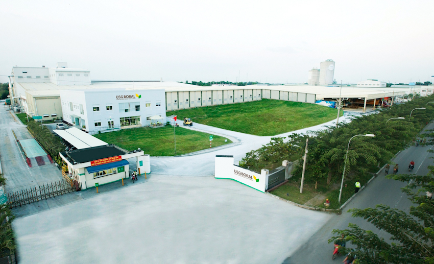 USG Boral đầu tư thêm 20 triệu USD mở rộng sản xuất