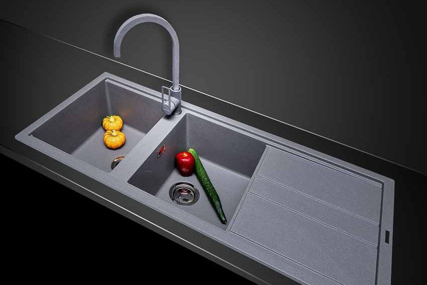 Chậu rửa có khả năng diệt khuẩn 100% của Malloca