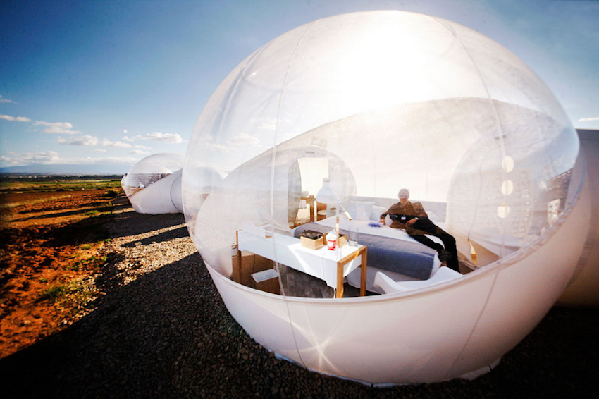 Khám phá những khách sạn “bong bóng” chất nhất thế giới