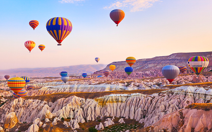 Khám phá Cappadocia – miền cổ tích muôn màu của khinh khí cầu ở Thổ Nhĩ Kỳ