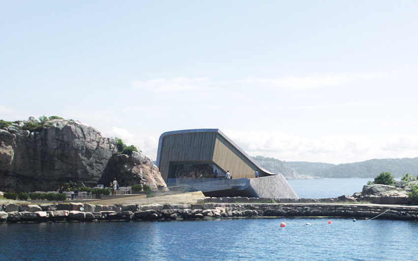 Nhà hàng dưới biển đầu tiên của châu Âu tại Na Uy