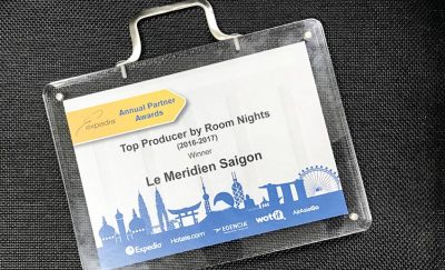 Khách sạn Le Meridien Saigon có thêm giải thưởng từ Expedia và TripExpert