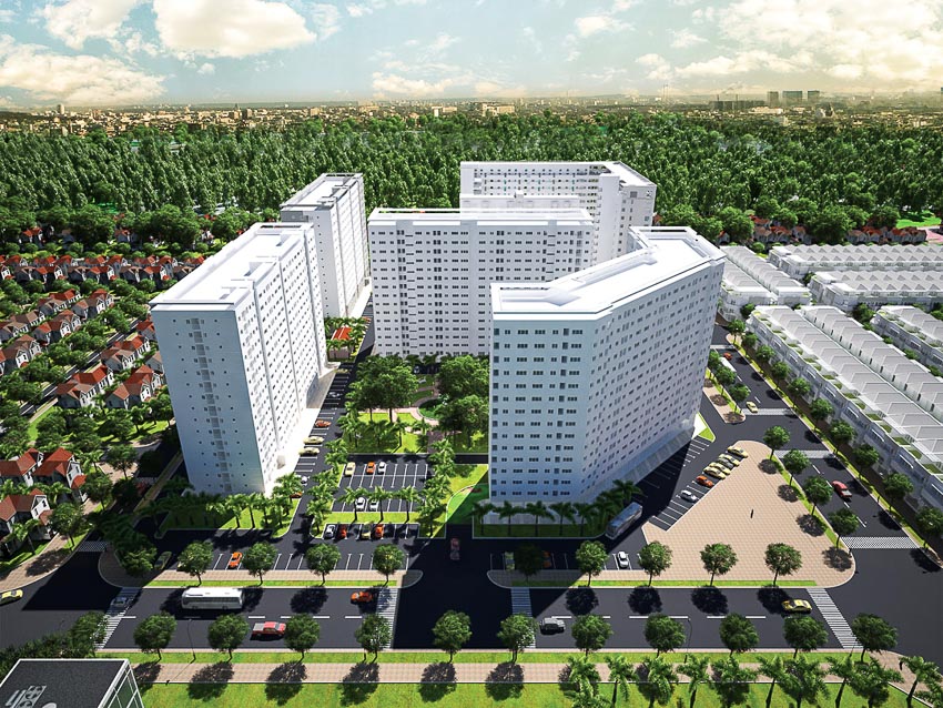 Biệt thự Villa Park tại TP.HCM có tám công viên xanh