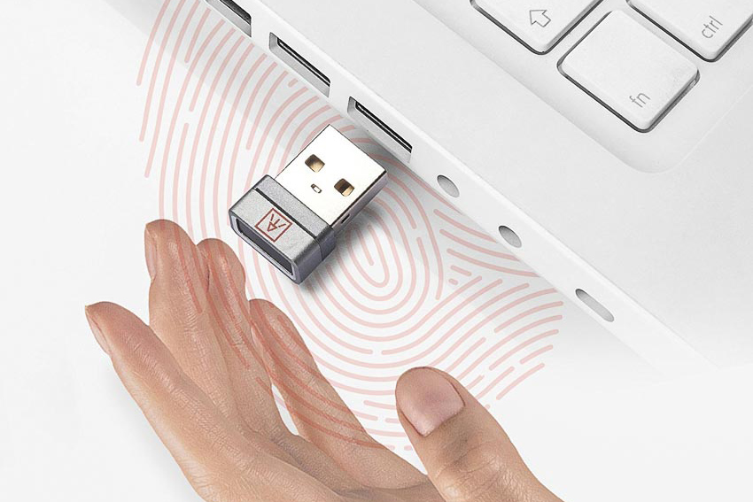 Tăng cường bảo mật bằng USB cảm biến vân tay