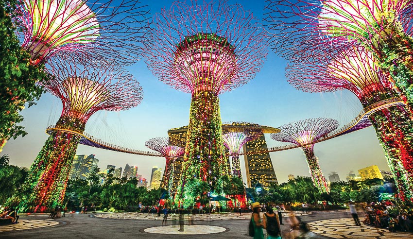 Vui đón Giáng sinh ở đảo quốc Sư tử biển