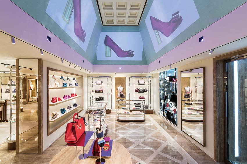 Cửa hàng flagship của Salvatore Ferragamo tại Hongkong
