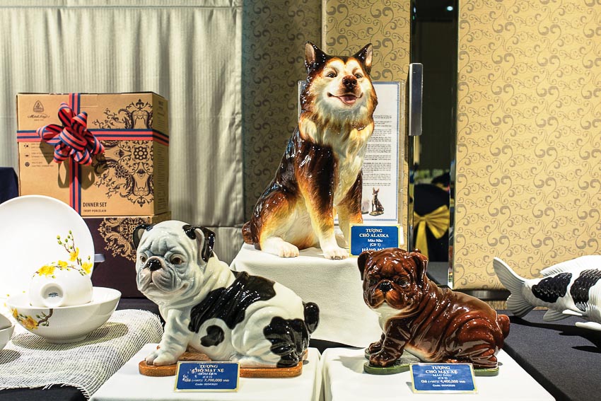 Minh Long chế tác thành công tượng chó năm 2018