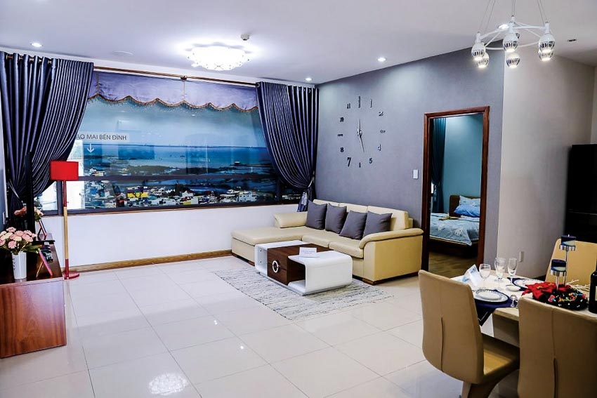 Cất nóc cao ốc thuộc dự án Diamond Sea Vũng Tàu