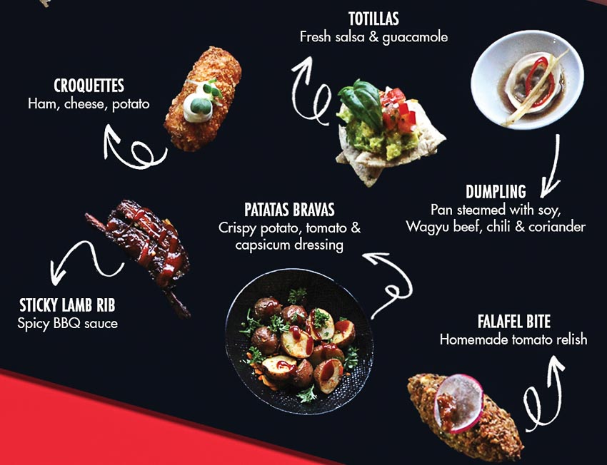 Thưởng thức cocktail cùng tapas tại Rooftop Bar