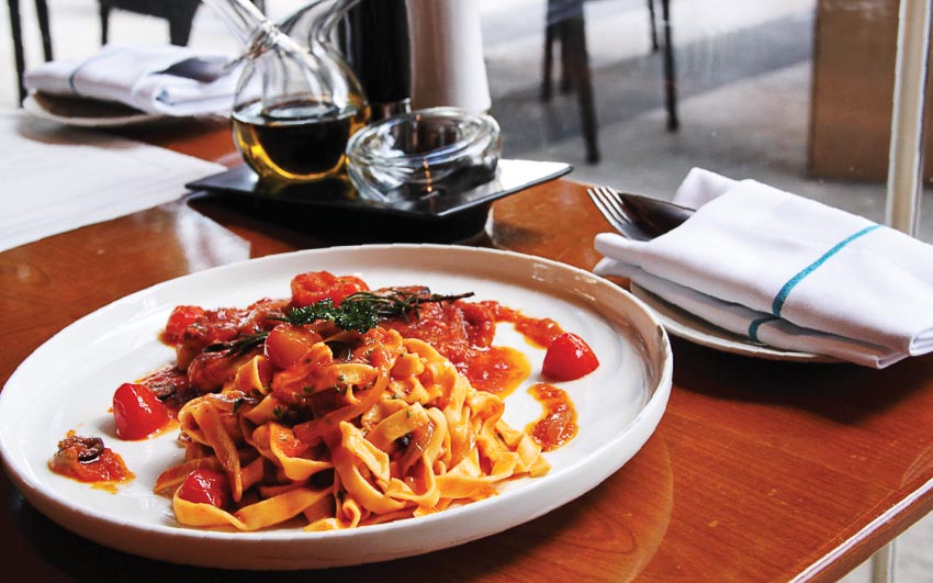 Bữa trưa đa dạng mỗi ngày tại Basilico