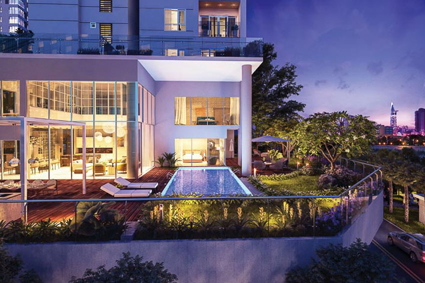 Sức hút khó cưỡng từ Pool Villa, Diamond Island