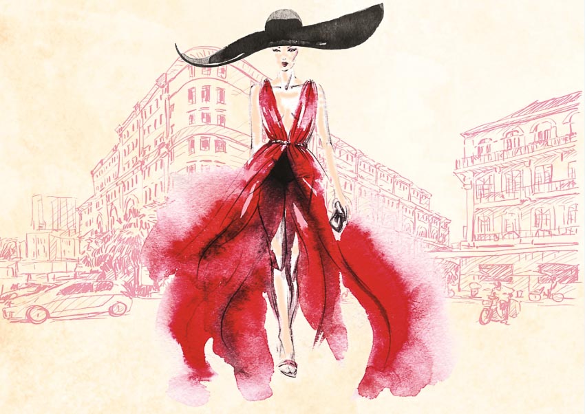 Tiệc trà chiều và trình diễn thời trang Prêt-à-Porter