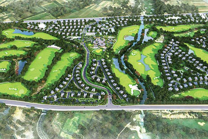 Ong & Ong Landscape studio vừa hoàn thành thiết kế landscape cho dự án Harmonie Golf Park