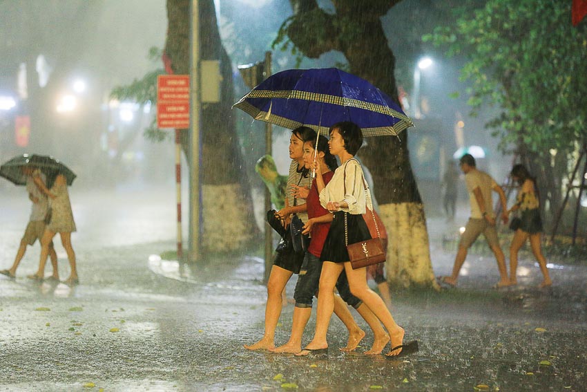 Theo dõi thời tiết… kiểu mới