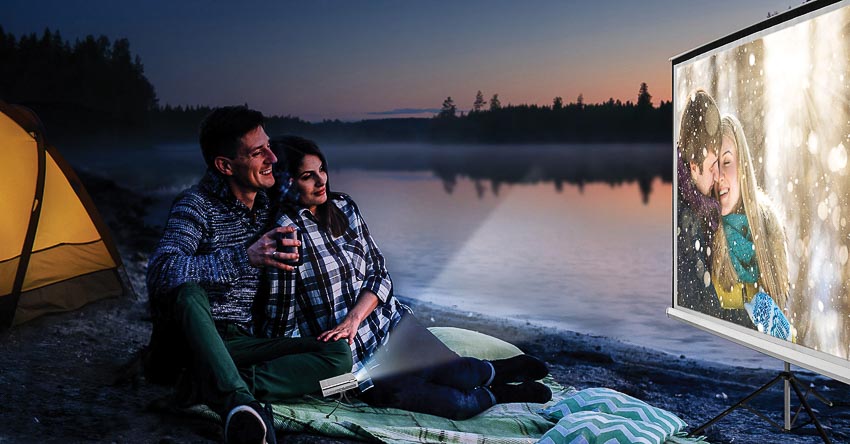 Tiện dụng như máy chiếu mini đời mới