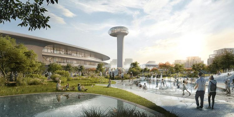 trung-tam-giai-tri-hinh-giot-nuoc-o-Sharjah-3