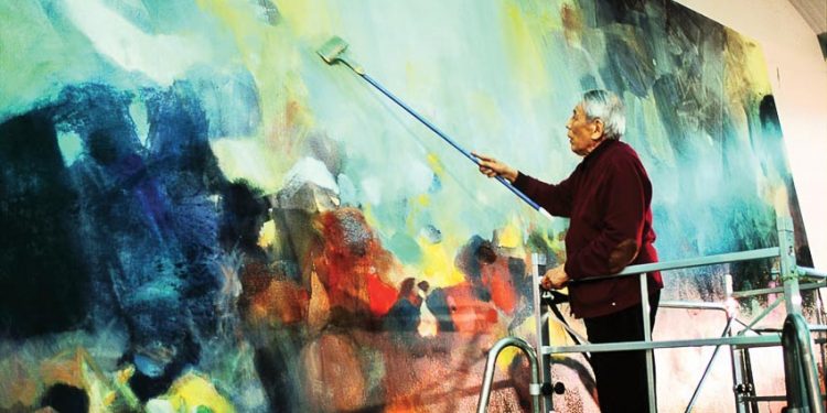 Zao Wou-Ki, họa sĩ châu Á có giá tranh cao nhất