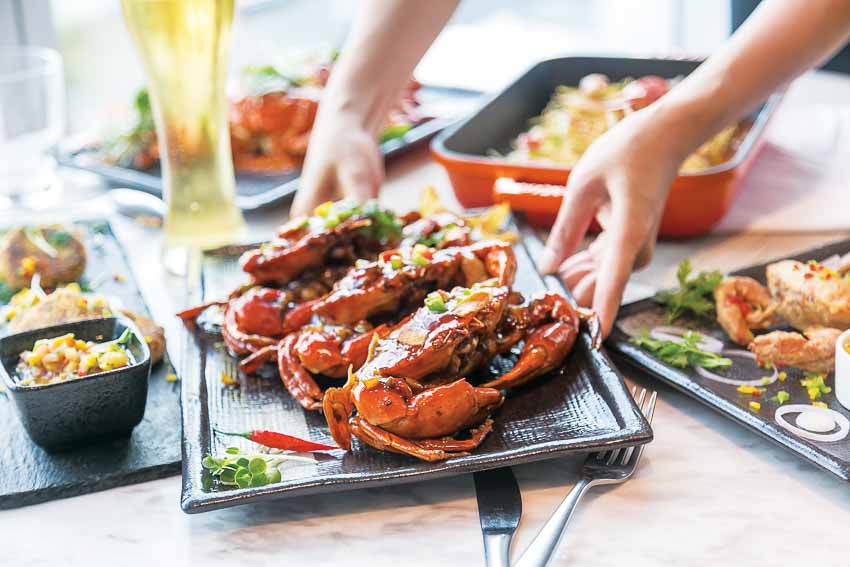 Đa dạng món cua quốc tế tại Latest Recipe