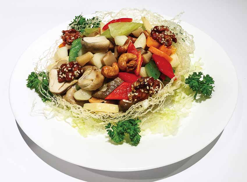 Tiệc chay nhân mùa Vu Lan tại Tung Garden