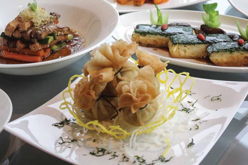 Tinh tế ẩm thực chay mùa Vu Lan tại Nhà hàng Yu Chu