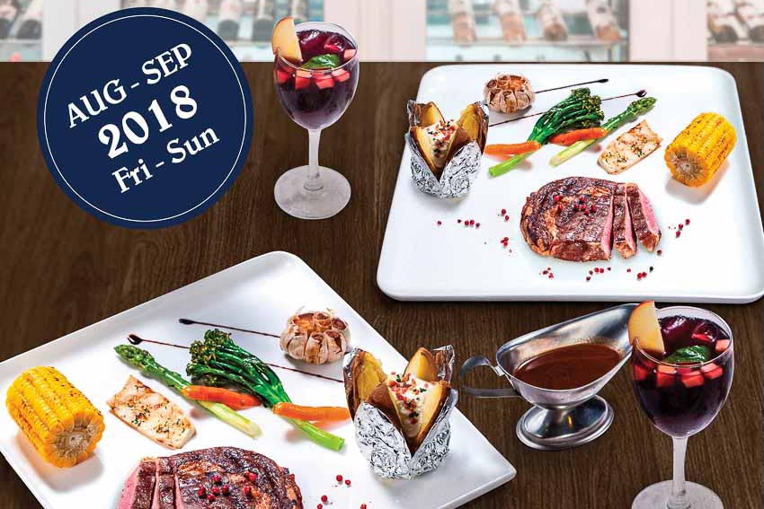 Chương trình ưu đãi cuối tuần tại Corso Steakhouse & Bar