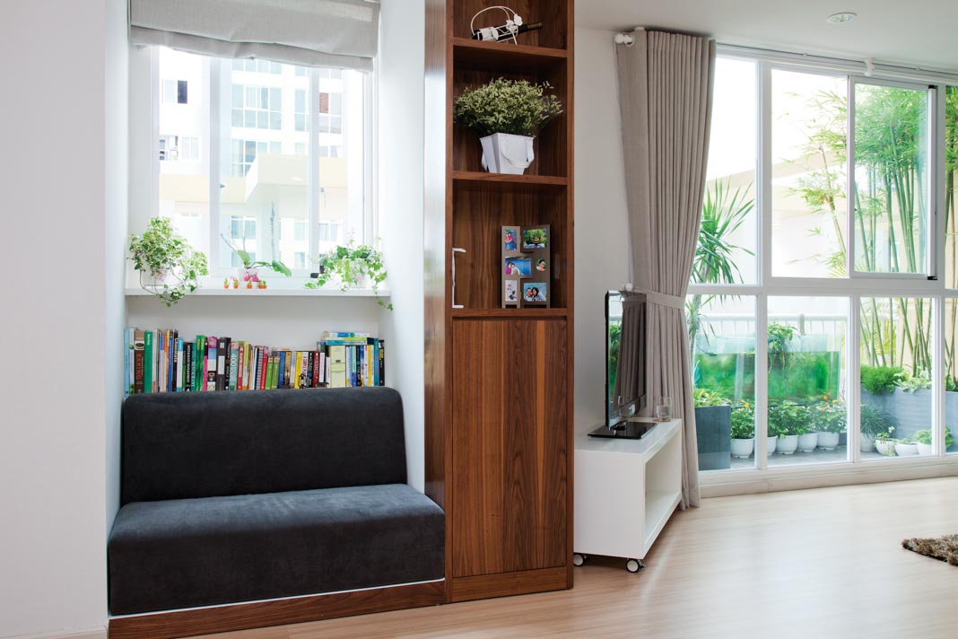 Diện mạo mới cho căn hộ cải tạo