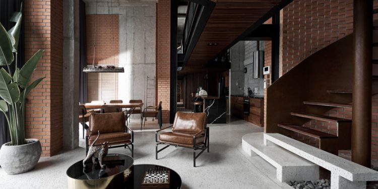 Căn Penthouse phong cách Industrial của nam gia chủ độc thân “mang trái tim nghệ sĩ”