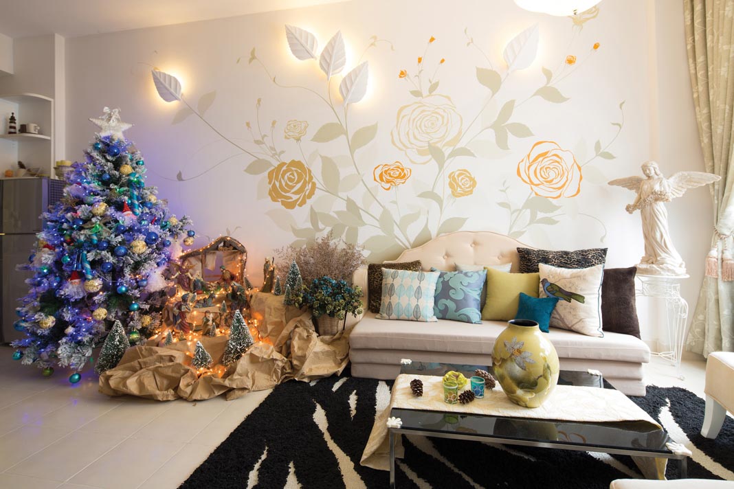 Giáng sinh ở căn hộ hoa hồng