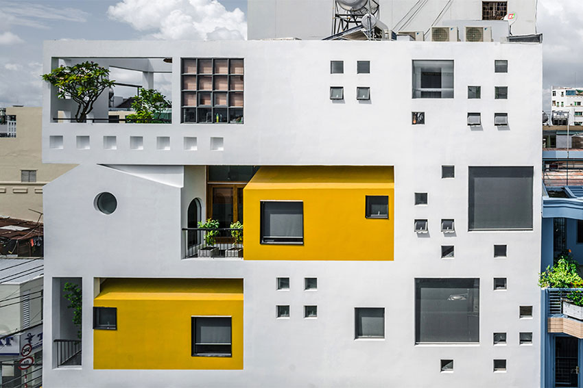 Khu phức hợp HVB giữa lòng Sài Gòn lấy cảm hứng từ tranh Piet