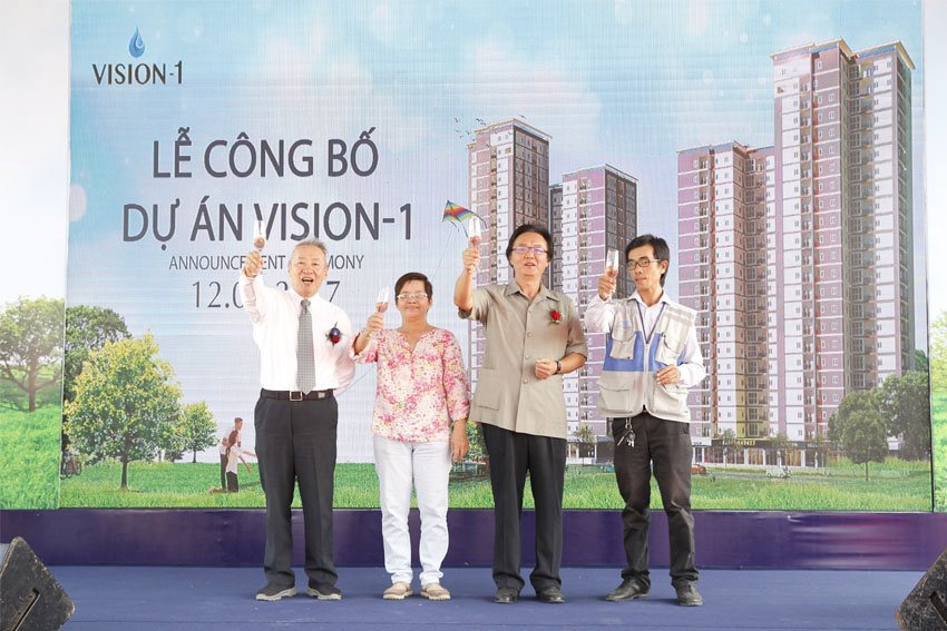 Khu dân cư tầm nhìn Vision-1 công bố mơ bán block thứ 3 của giai đoạn 1