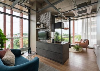 'Đảo bếp' cho căn hộ Studio ấn tượng - 1