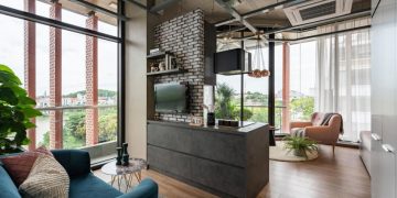 'Đảo bếp' cho căn hộ Studio ấn tượng - 1