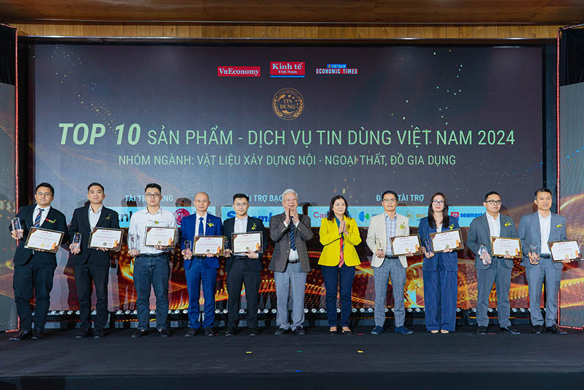 Malloca đạt Top 10 giải Tin Dùng Việt Nam 2024 trong lĩnh vực Nội - Ngoại thất và Đồ gia dụng - 3