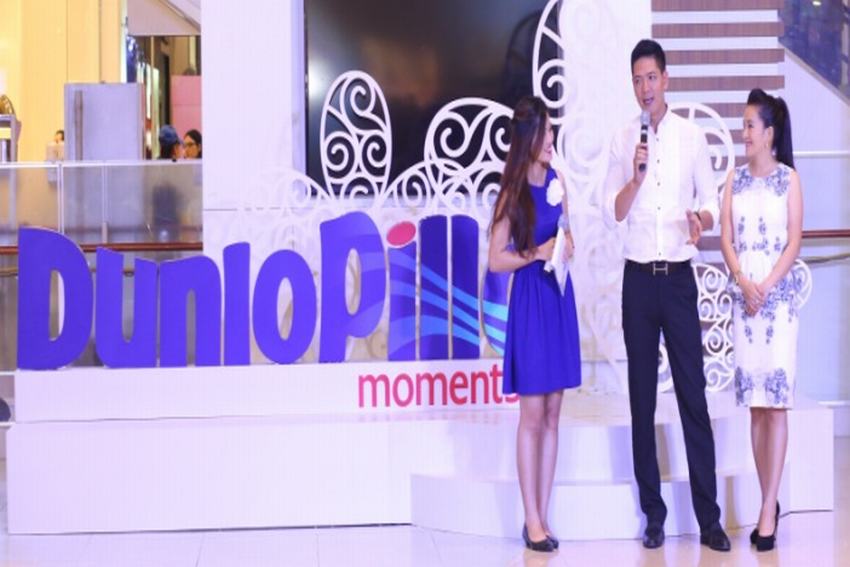 Gia đình Bình Minh, Thúy Hạnh tham dự sự kiện “Dunlopillo – Tháng vàng mua sắm”