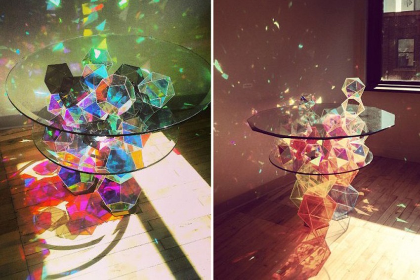 18 ý tưởng độc đáo về những chiếc bàn bắt nguồn cảm hứng từ thiên nhiên