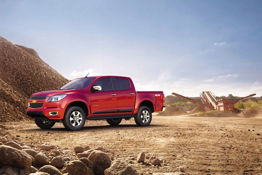 Xe bán tải Chevrolet Colorado LTZ mới đã có mặt tại Việt Nam