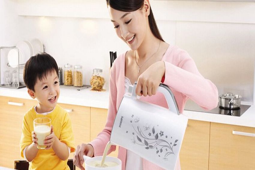 Tiện ích với máy làm sữa đậu nành