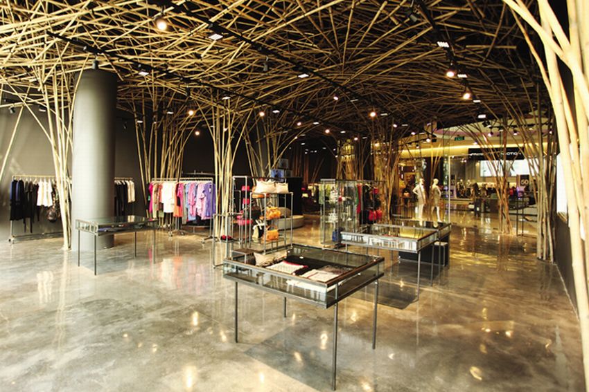 Thế giới thời trang trong vòm tre đương đại