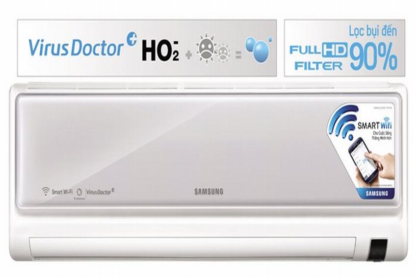 Bảo vệ sức khỏe cả nhà bằng máy lạnh Samsung Smart Wifi Inverter
