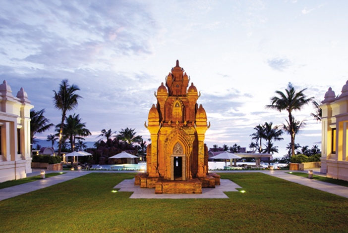 Pulchra Resort Đà Nẵng với kiến trúc mang phong cách Chăm-pa