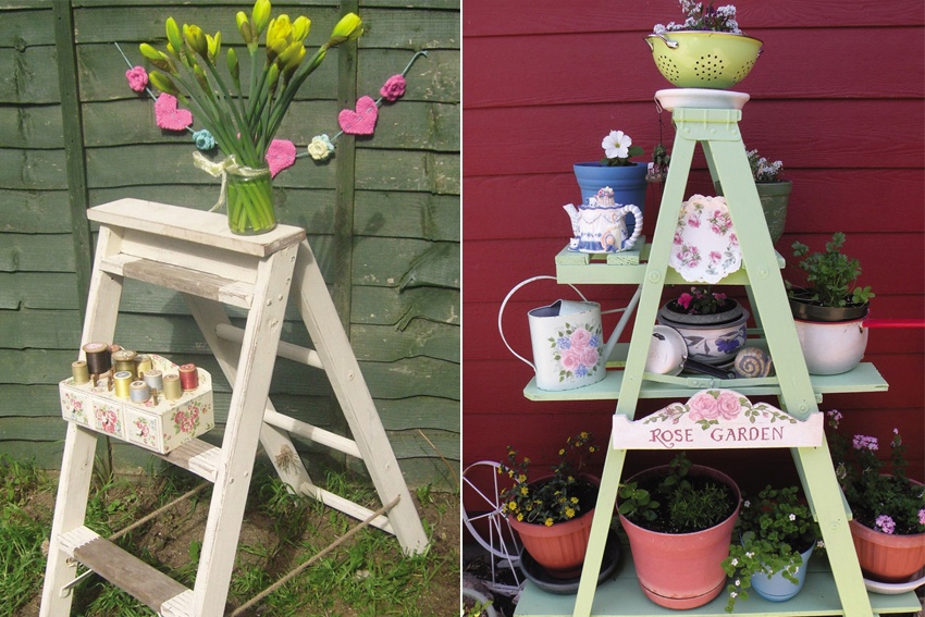 Sáng tạo từ những chiếc thang