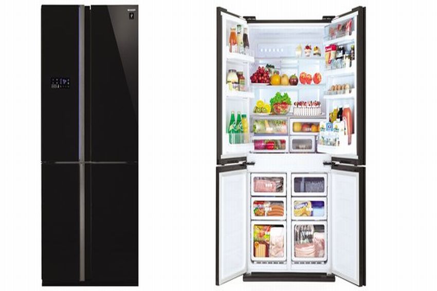 Tủ lạnh Sharp Double French Inverter: “Siêu thị mini” tiết kiệm điện năng