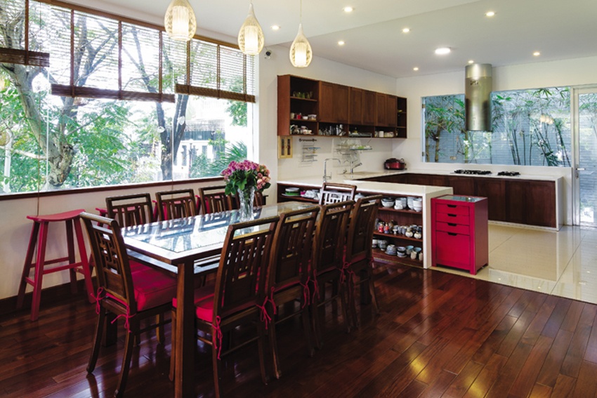 Đón nắng, gió, thiên nhiên vào nhà