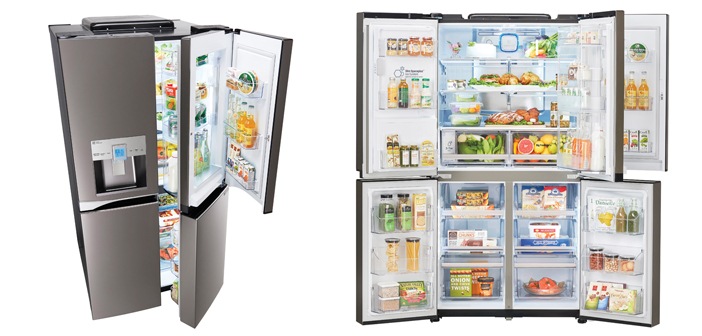 Tủ lạnh tích hợp hệ thống ba tầng lọc