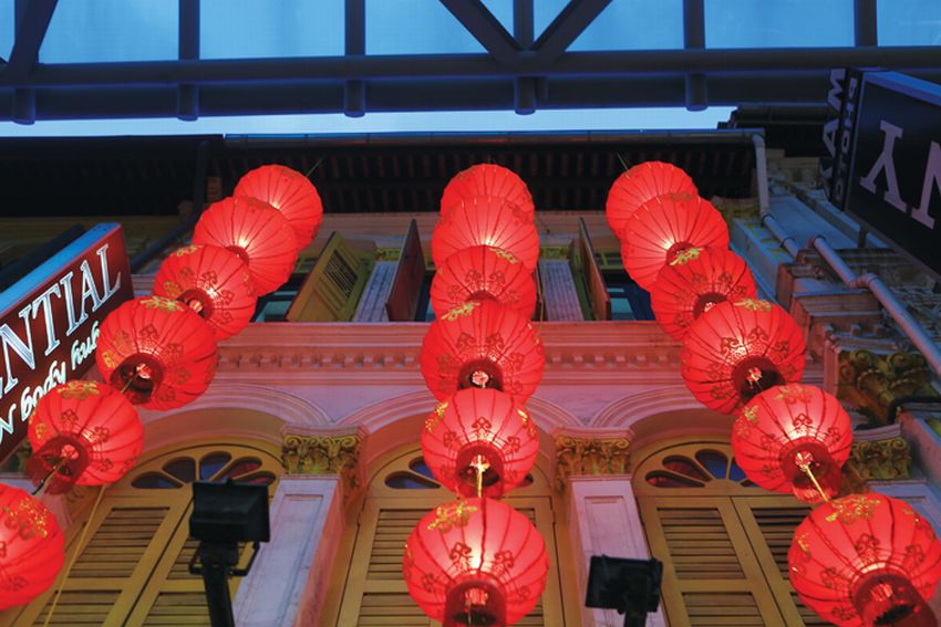 Màu sắc nơi chốn kinh doanh