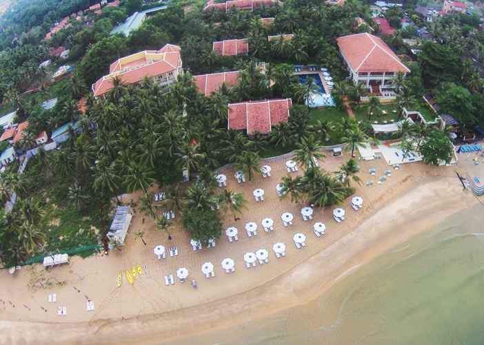 Toàn cảnh La Veranda Resort Phú Quốc nhìn từ trên cao