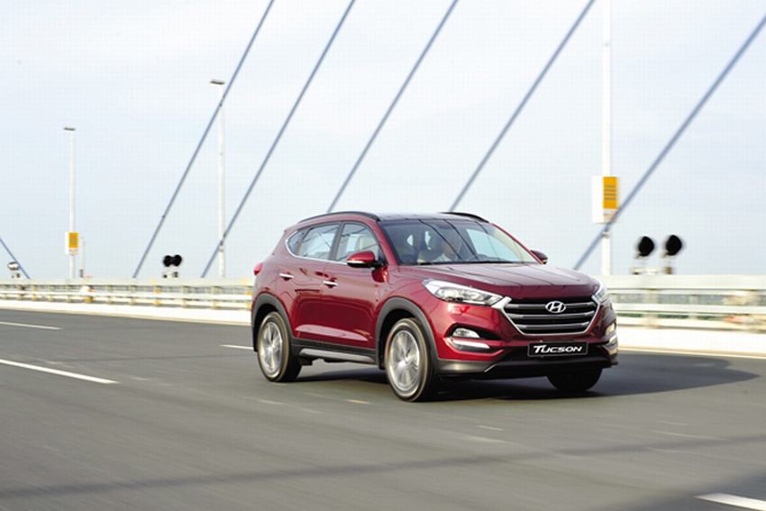 Đẹp và tiện nghi như Hyundai Tucson 2016